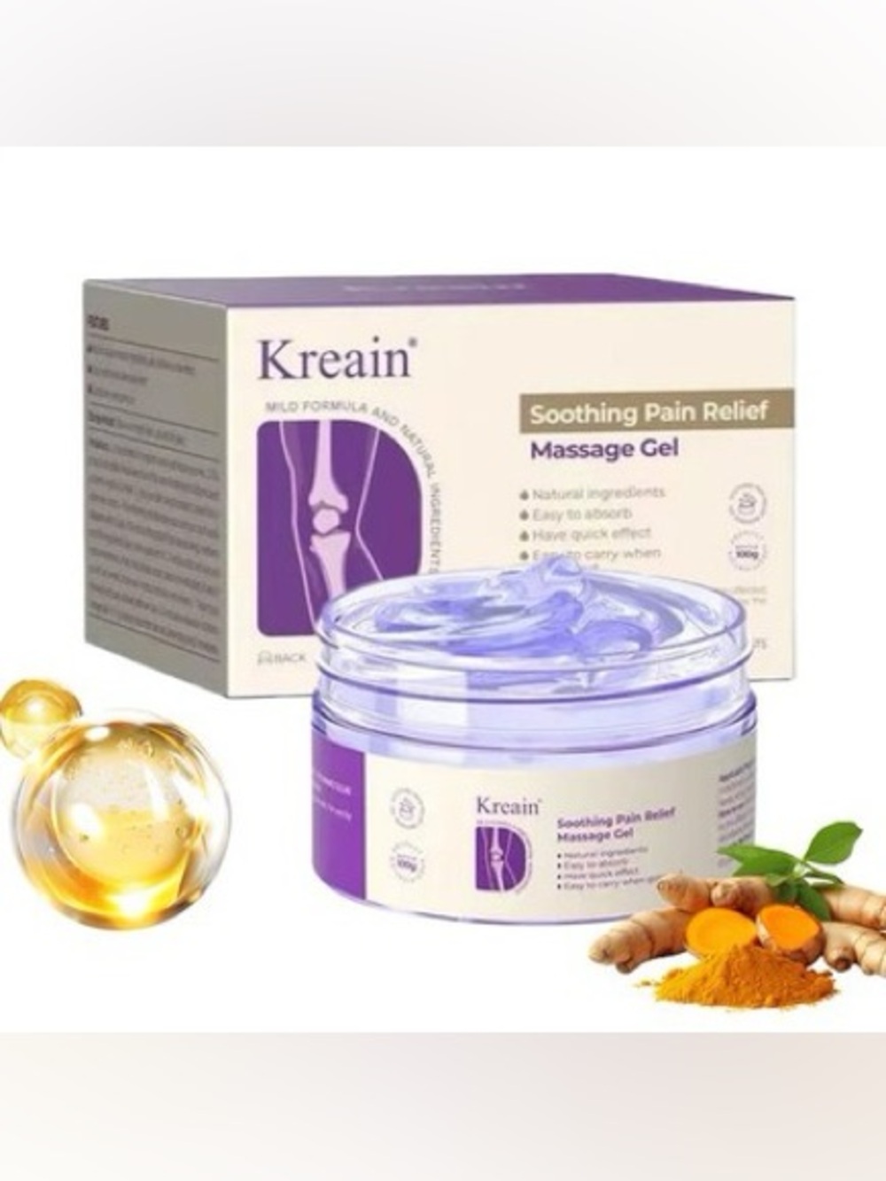 Kreain Nature Soothing Massage Relief Gel